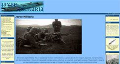 Desktop Screenshot of jaybe-militaria.co.uk